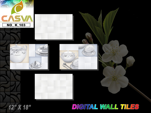 high gloss kitchen tile