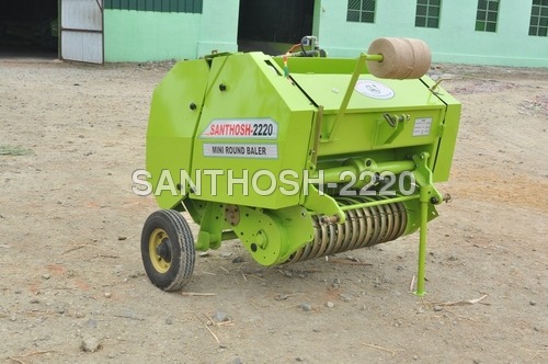 Mini Round Baler - 51" x 60.5" x 62" , 40 Bales/HR Output, 45 HP Power, Easy Operation, Efficient Baling, Durable Design, Reliable Performance