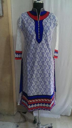 ladies designer printed kurti