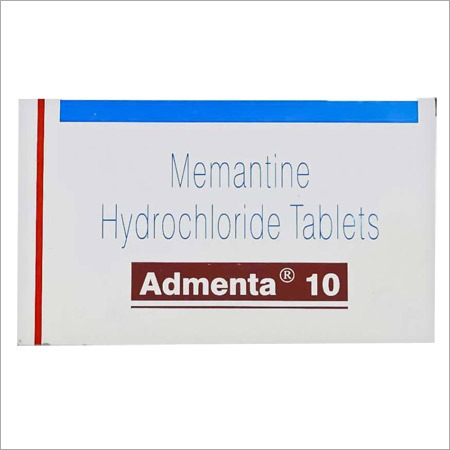 Memantine Hydrochloride Tablets - White, 10mg | Cognitive Support, Memory Aid, Dosage Control, Disease Treatment