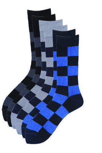 Mens patterned socks