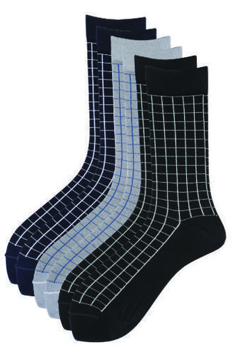 Mens patterned long socks