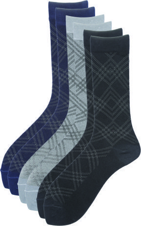 Mens designer long socks