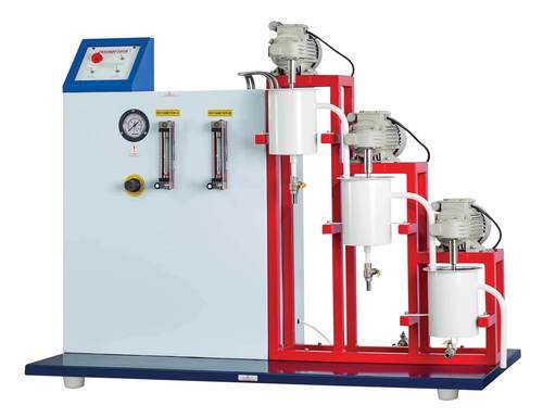 Cascade Continuous Stirred Tank Reactor - Compressed Air Feed System Equipment Materials: Ss