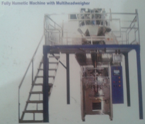 fully numatic machine with multiheadweigher