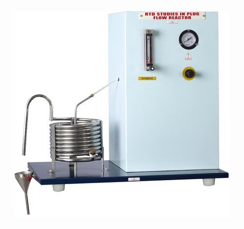 R.T.D. STUDIES IN PLUG FLOW TUBULAR REACTOR (Coiled Tube Type) - Peristaltic Pump Feed System