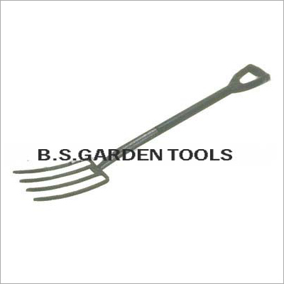 Digging Fork - Steel 48 Inch Handle 4 Tines (6x2 Inch) | Powder Coat Durable Rustproof Ergonomic Design