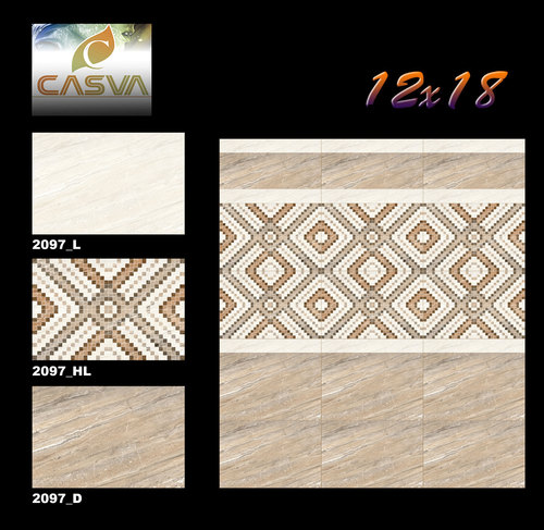 Ceramic Glazed Designer Wall Tiles 