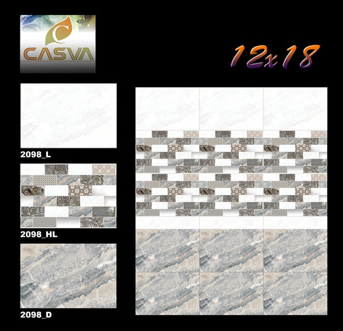 Ceramic Glazed Designer Wall Tile