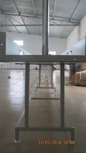 Bus Bar Table with SS Arch Post on Assembling