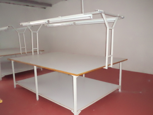 Checking Table (9'x 6' with Sq.pipe for Lighting)