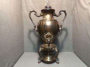 Antique Brass coffee and tea urn