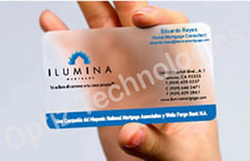 Plastic Visiting Cards