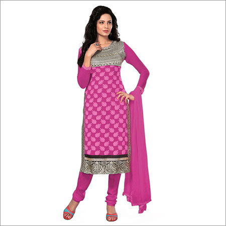 Slawar Kameez - Cotton Blend, 54 Inches, Pink | Elegant Design, Soft Fabric, Comfortable Fit, Stylish Look, Perfect Stitching
