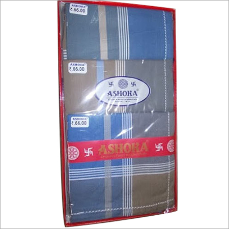 Checkered Handkerchief - 100% Cotton, 16x16 Inches, Blue | Soft Fabric, Colorfast, Skin Friendly, Absorbent, Durable, Stylish