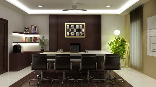 Office Reception Interior Designing