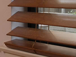 Wooden Office Window Blinds