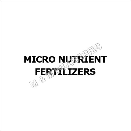 Micro Nutrient Fertilizers