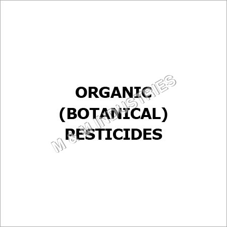 Organic (Botanical) Pesticides