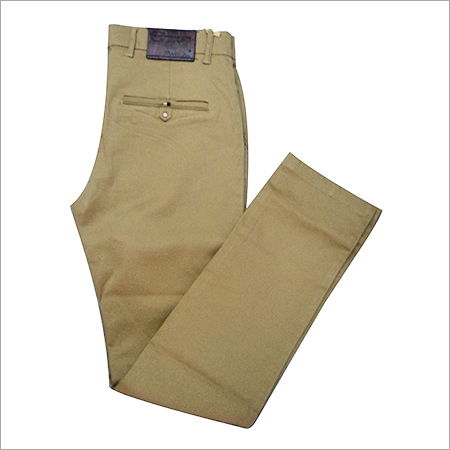 Cotton Straight Fit Trouser