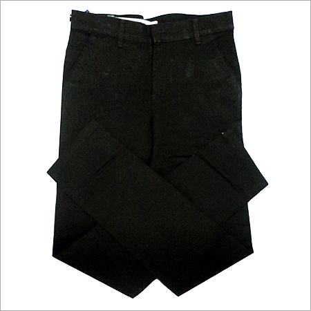 Black Cotton Trousers