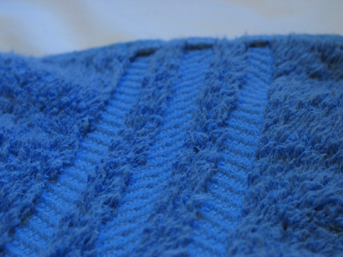Blue Terry Towel