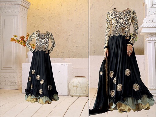 Latest Anarkali Salwar Kameez Dupatta