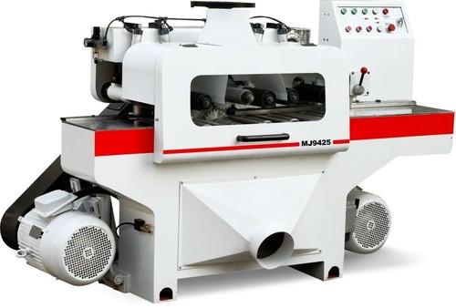Automatic upper & bottom multi-blade rip saw