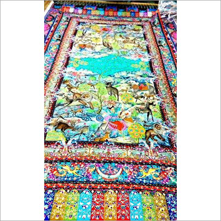 Kalamkari Needle Work Shawls