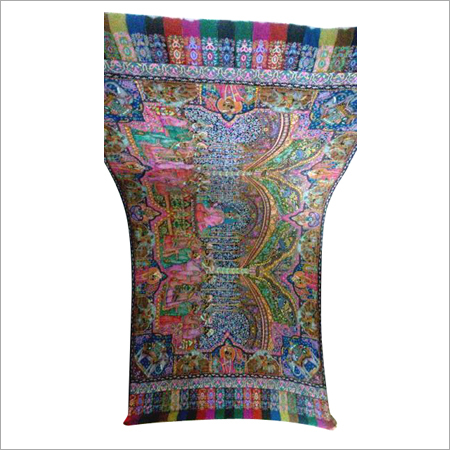 Pure Hand Embroidered Kalamkari shawls