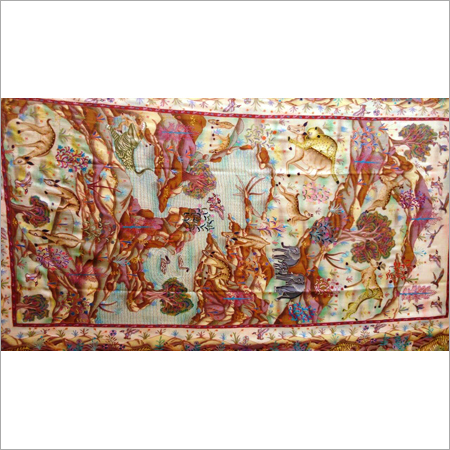Kalamkari Embroidery Shawls