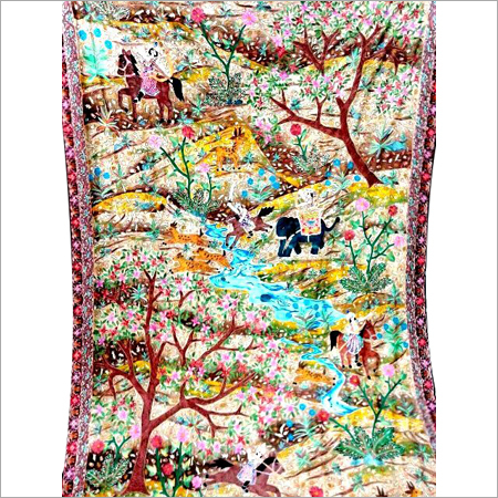 Viscose Pashmina kalamkari Shawls