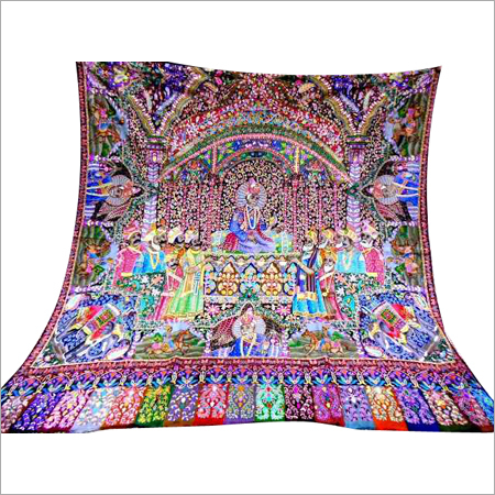 Mughal Darbar Kalamkari Shawls