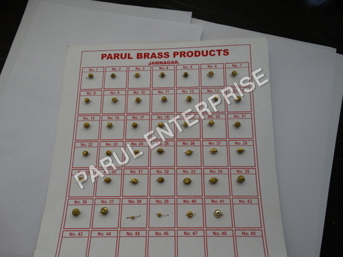 Brass Fancy Beads