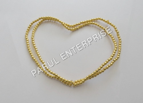 Brass Small Plain Beads