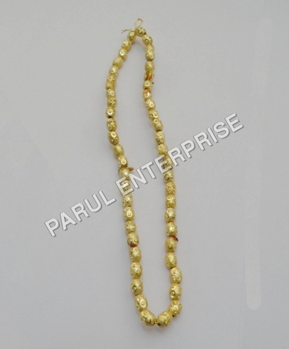 6mm Brass Oval Beads