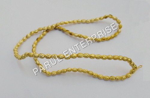 5mm Brass Oval Beads