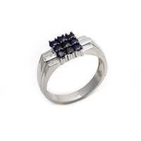 Natural Sapphire Gemstone Charm Mens ring