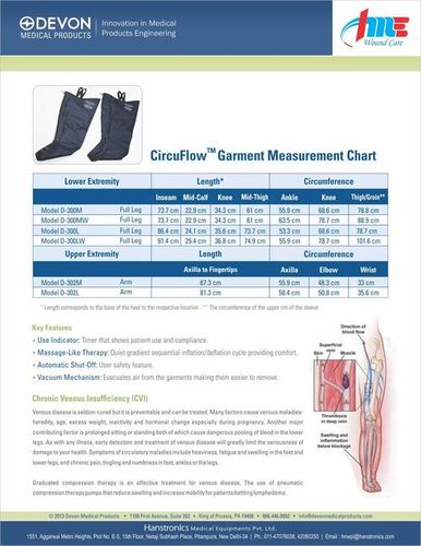Garment Measurement Chart