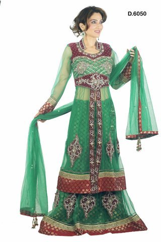 Latest Semi Bridal Lehnga
