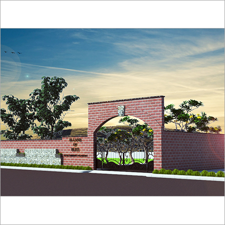 Compound Wall Design for Hi Land of Bilss