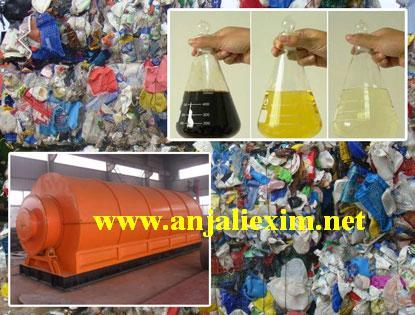 pyrolysis of plastic