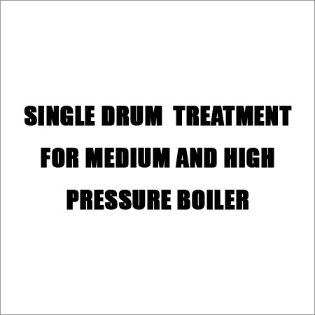 Single Drum Treatment Boiler