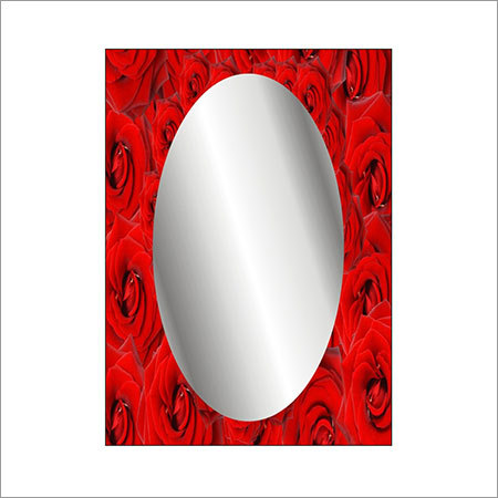 Designer Digital Oval Mirror SG-0027