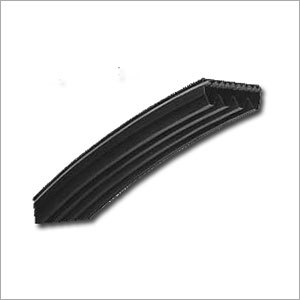 Rubber Ribbed Belts - Rubber Material, Custom Sizes Available | High Power Transmission, Rapid Operation, Heat & Wear Resistance, Versatile Use