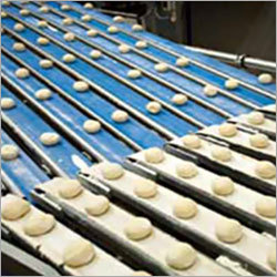 Food Processing Conveyor Belts - Rubber Material, Custom Size | Durable, Corrosion Resistant, Designed for Industrial Use