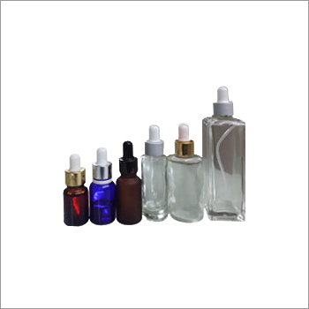 Plastic Cosmetic Colored Glass Bottles