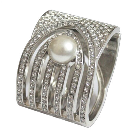 Silver Diamond Bracelet
