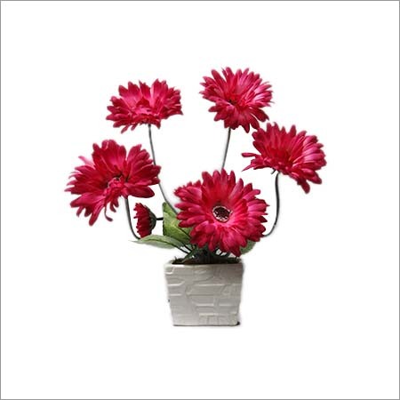 Artificial Flower Plant - Plastic Fabric, 10x10x15cm, Pink | Realistic Look, Durable, Easy Maintenance, Versatile Decor