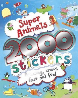 2000 Stickers Super Animals